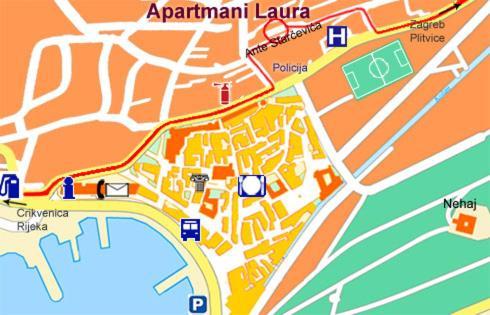 Apartments Laura 塞尼 外观 照片